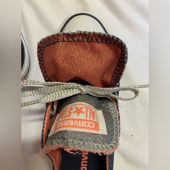 Converse Blue and White Chuck Taylor Sneakers - Picture 7 of 12